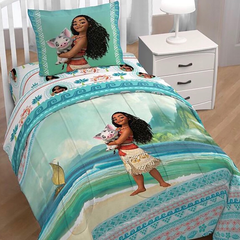 6 Piece Disney Moana Twin Bedding Set